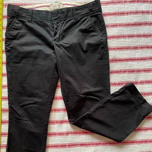 Slim Cropped Pants, Mid-Rise